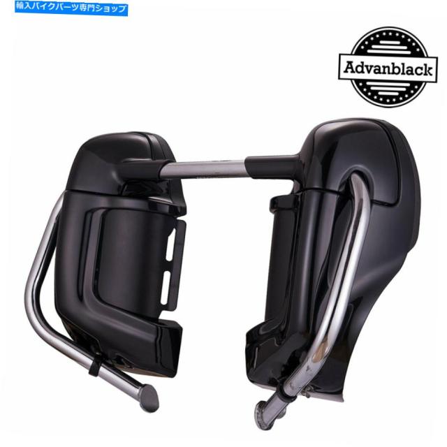 フェアリング ハーレーストリートエレクトラグライド83-13のためのアドバンブラックパール下酔いフェアリング Advan Black Pearlの通販は