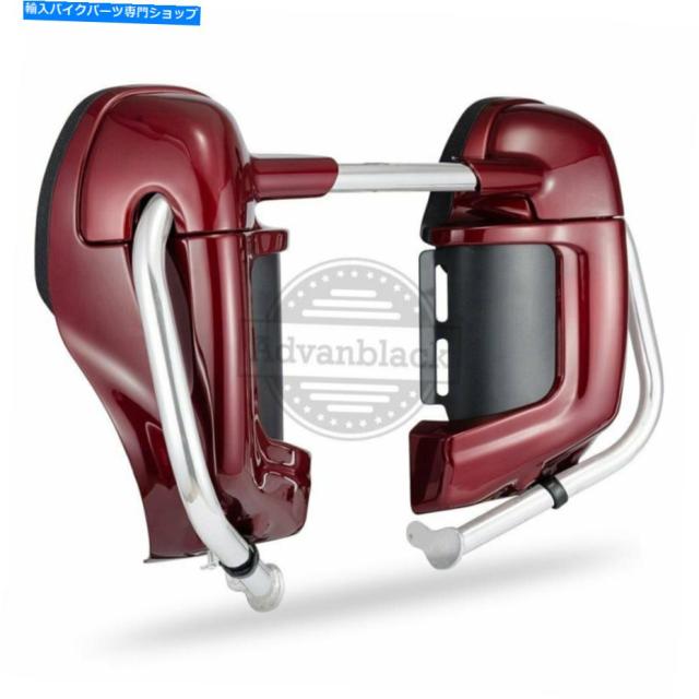 フェアリング ベロシティレッドローブラブフェアリングフィットハーレーツーリングストリートエレクトロ83-13 Velocity Red Loweの通販は