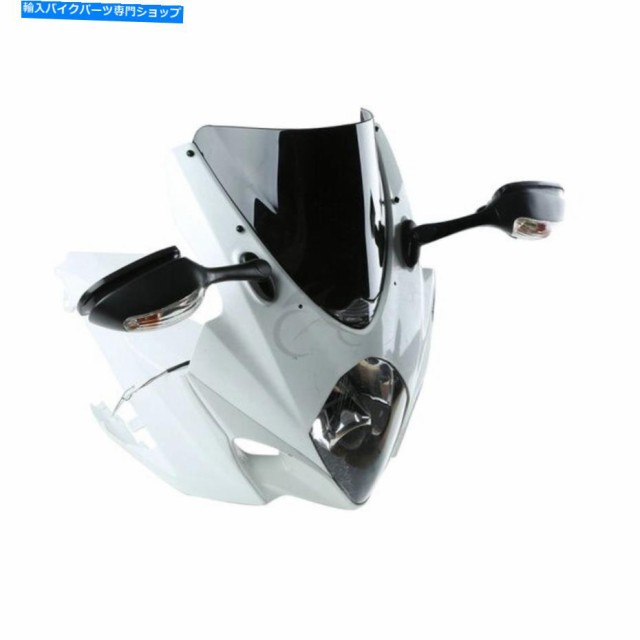 フェアリング 鈴木GSXR1000 2007-2008 K7のための塗装されていない白い上フェアリングカウルコンボフィット Unpainted White Uppの通販は