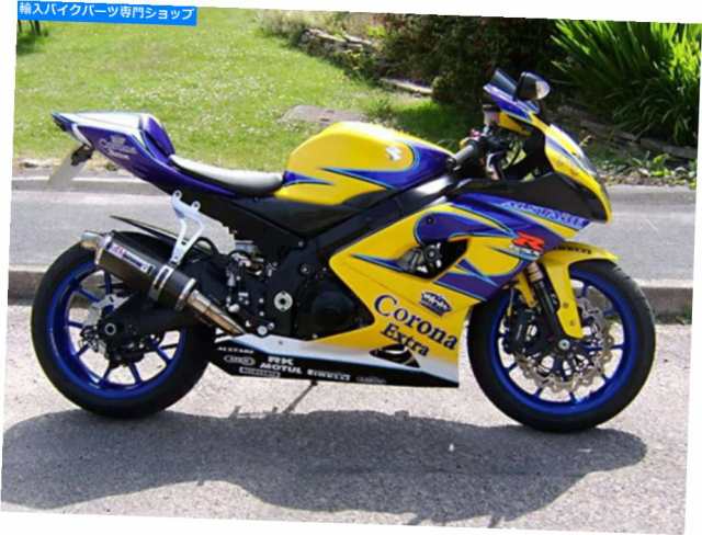 フェアリング MotorradボディワークフェアリングキットカウリングフィットスズキGSXR1000 05-06イエローブラック Motorrad Bodywの通販は