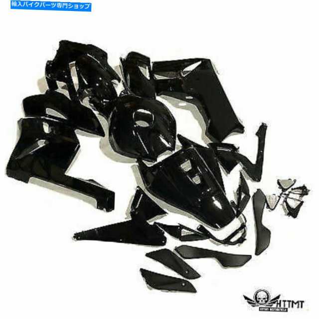 フェアリング ホンダCBR1000RR 2004-2005 ABSプラスチックのためのフェアリングキット光沢ブラック Fairing Kit Gloss Black Forの通販は