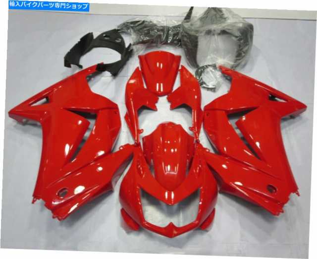 フェアリング 赤いフレームのabs inejanceフェアリングキットフィット川崎忍者250r ex250 2008-2012 Red Frame ABS Inejction Faの通販は