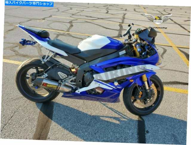 フェアリング 2006-2007 R6ヤマハYZFブルーホワイトABS射出成形新しいフェアリングU063 Fit for 2006-2007 R6 Yamaha YZF Blue Wの通販は