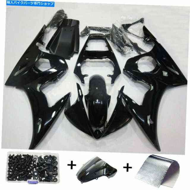 フェアリング フェアリングインジェクションプラスチックキットグロスブラックW /ボルトフィットヤマハ2005 YZF R6 YU Fairing Iの通販は 82,764円