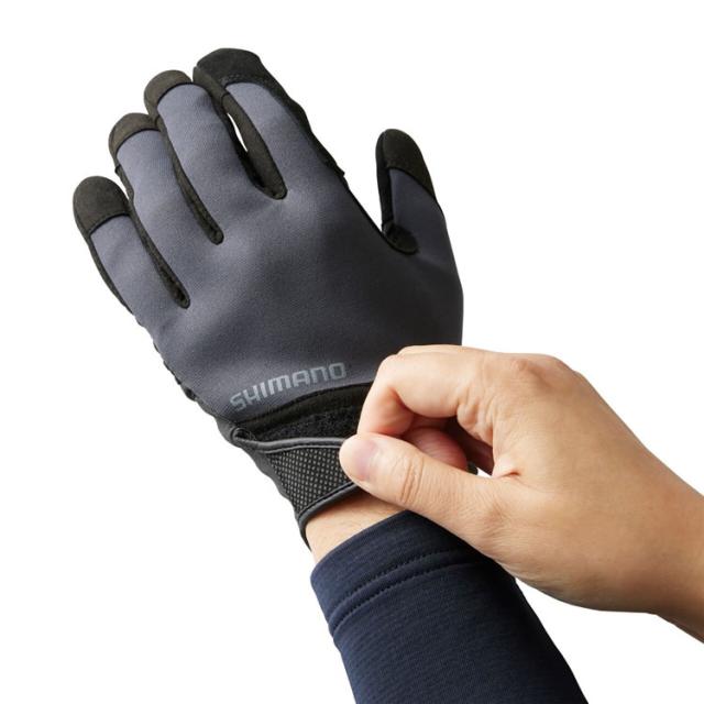 シマノ タイタニューム アルファ ロックショア グローブ チャコール GL