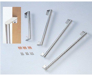 ステンレス安全手すり かどっこ 長さ60cm TT-502D補助 手すり 住宅改修 部材 介護用品の通販は