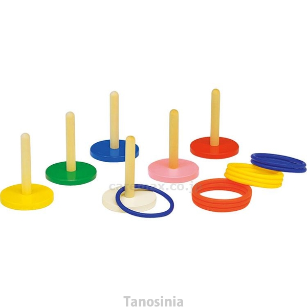 輪投げ B-2421 6色組 トーエイライト 4518891266246 k23-mkの通販は 15,499円