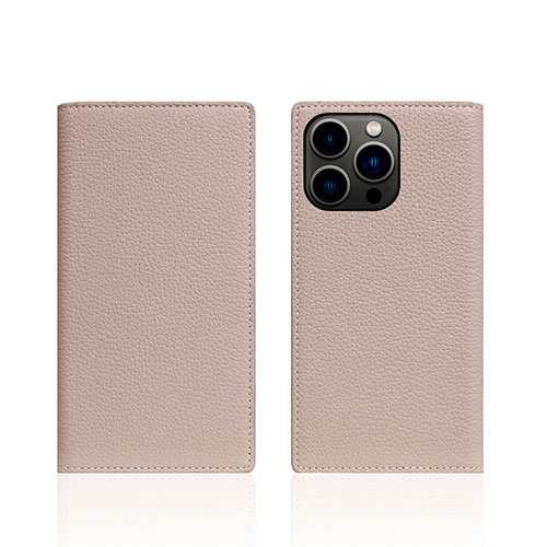 SLG Design Full Grain Leather Case for iPhone 13 Pro 手帳型ケース ライトクリーム SD22124i13PLCの通販は
