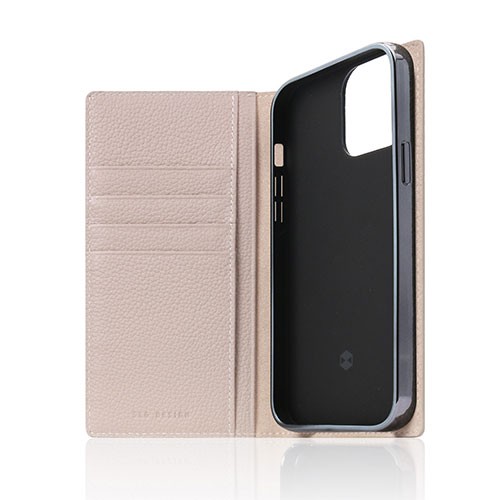 SLG Design Full Grain Leather Case for iPhone 13 Pro 手帳型ケース ライトクリーム SD22124i13PLCの通販は