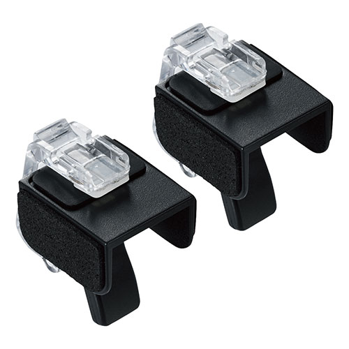 【5個セット】エレコム スマホ用 フィンガーレスト ホルダー ゲーミング 小指サポート 2個入 ブラック P-GMFR01BKX5の通販は 5,380円