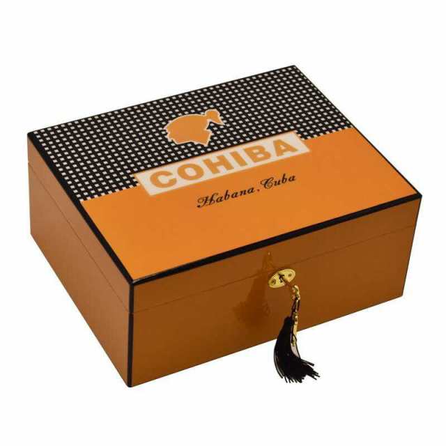 Cohiba ヒュミドールボックス高光沢 50 75 Ct 葉巻ヒュミドールシガー湿度計 Puros ハバノスの通販はau Pay マーケット オータムネットショップ