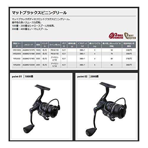 プロックス リール ネロスト Nrs1000s 1000sの通販はau Pay マーケット ベストオンライン Au Pay マーケット店