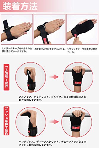 送料無料 Lishang パワーグリップ トレーニンググリップ リストラップ 筋トレ 懸垂 ウエイト グローブ 握力補助 滑り止めアップ の通販はau Pay マーケット Sflow