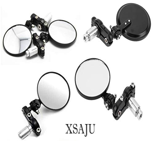 送料無料 Xsaju バイク ミラー 左右セット バーエンドミラー 汎用 丸形 折りたたみ式 ブラックの通販はau Pay マーケット Sflow 送料無料 Xsaju バイク ミラー 左右セット バーエンドミラー 汎用 丸形 折りたたみ式 ブラックの通販はau Pay マーケット Sflow