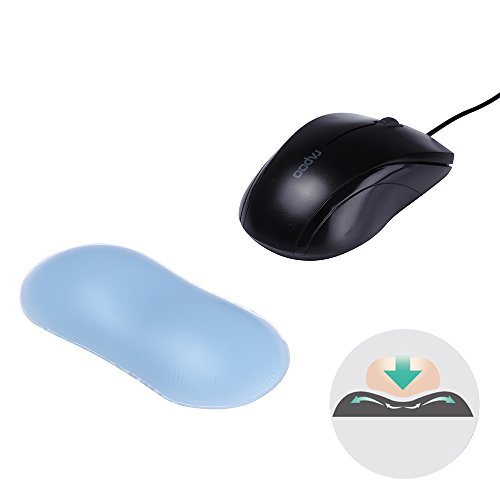 送料無料 Aelfox マウスパッド リストレスト ジェル 疲労軽減 腱鞘炎対策 パソコン クッション ブルー の通販はau Pay マーケット Odd Eye