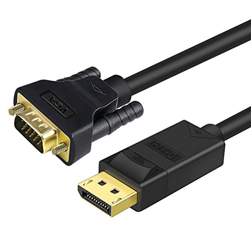 配送無料 Dtech Displayport Vga 変換 ケーブル 1m ディスプレイポート D Sub 15ピン Dp To Vga オス オス 1080p デュアルディスプレの通販はau Pay マーケット マイハニーハント