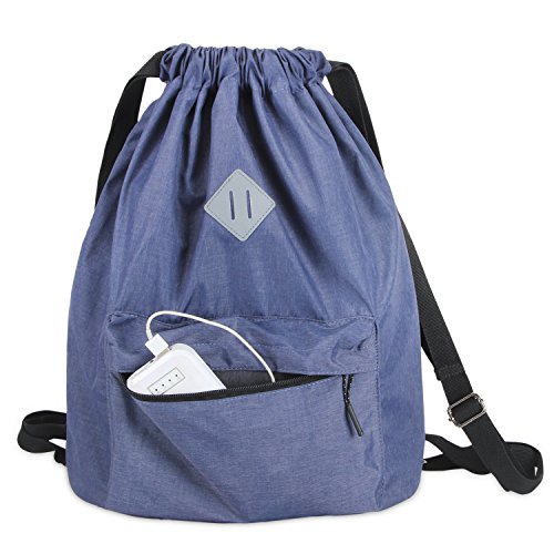 配送無料 Luxja デイパック ナップサック 水筒入れ付き 撥水加工 登山 通学 通勤 旅行 買い物 エコバッグ リュック メンズ レディの通販はau Pay マーケット マイハニーハント
