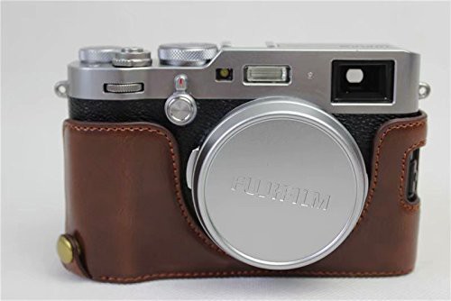 配送無料 Fujifilm Fuji 富士 Pen X100f カメラ バッグ カメラ ケース Koowl手作りトップクラスのpuレザーカメラハーフケース Fujiの通販はau Pay マーケット マイハニーハント