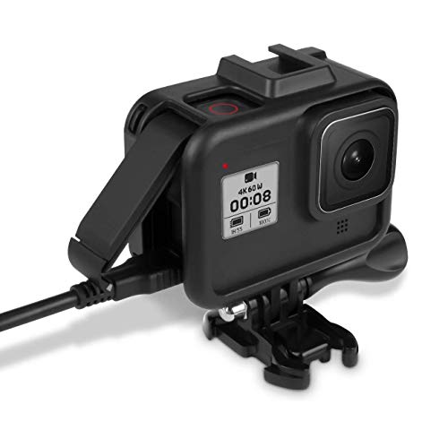 配送無料 Taisioner Gopro Hero 8 Black専用保護フレーム プッシュイン型 直接充電可能 衝撃吸収 着装快適 マイク ディスプレイ の通販はau Pay マーケット マイハニーハント
