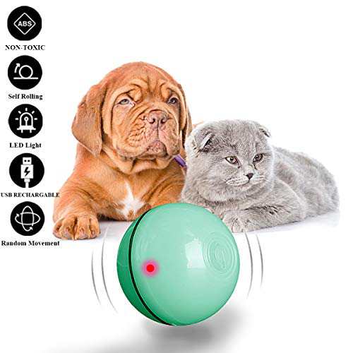 配送無料」猫おもちゃ ペットおもちゃ LEDライトボール USB充電式 光る 