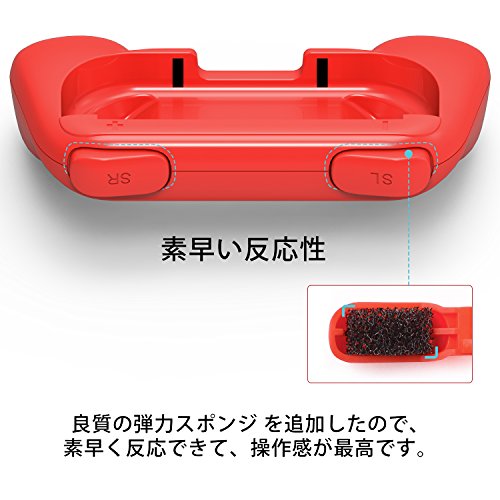ジョイコングリップ Nintendo Switch 対応 ハンドル Joy Conハンドル 持ちやすい Switch ストラップ代替 グリップ 2個 任天堂 スイッチ の通販はau Pay マーケット Enlarge
