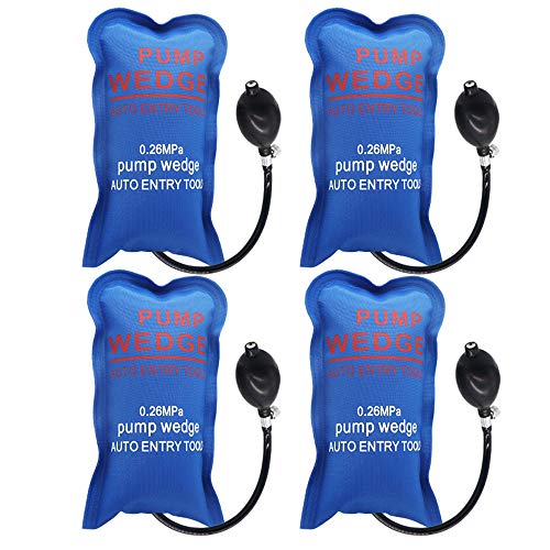 Wanyig エアーインフレーター エアーウエッジ 車 ドアロック 解除 ジャッキアップ 300kg対応 4点セット 補助工具 高強度tpu製品 小さなの通販はau Pay マーケット Enlarge