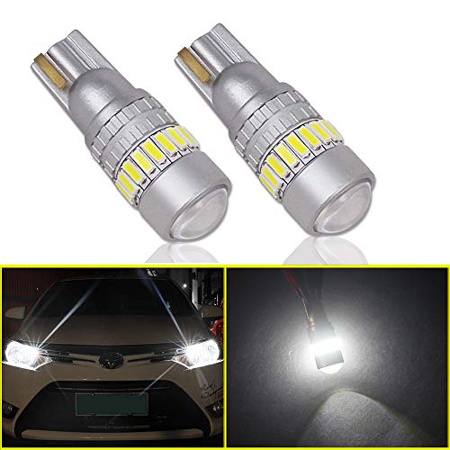 Eseastar T10 Led バルブ 車用 ポジション 爆光 ホワイト ナンバー灯 ルームランプ 明るい 新型4014smd ハイパワーチップ 194 168 の通販はau Pay マーケット Enlarge