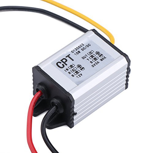 送料無料 Drok Dc降圧コンバーター 12vから5vへ 電圧レギュレータボード 電源モジュール Dc 6 3 22v 12vから5v 3a 15wへの防水車電圧の通販はau Pay マーケット Yumeharju