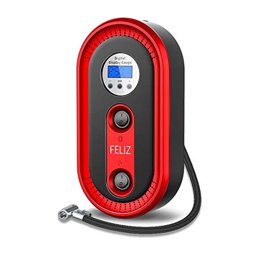送料無料 Feliz 車用空気入れ エアコンプレッサー 電動空気入れ シガーソケット接続式 Dc12v コンパクト 静音 オートストップ Ledライの通販はau Pay マーケット Yumeharju 送料無料 Feliz 車用空気入れ エアコンプレッサー 電動空気入れ シガーソケット接続式 Dc12v コンパクト 静音 オートストップ Ledライの通販はau Pay マーケット Yumeharju
