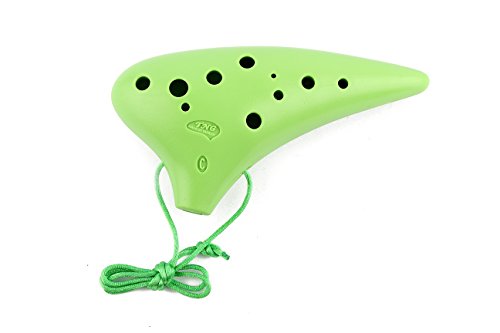 送料無料tng オカリナ 楽器 12穴 アルト グリーン プラスチック C調 Ac ストラップ付き Ocarina 吹奏管 樹脂 緑色の通販はau Pay マーケット セイントセカンド
