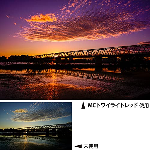 ケンコー　MC　トワイライトレッド　82mm Kenko レンズフィルター MC トワイライトレッド 82mm 色彩強調用 382844
