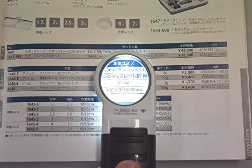 ESCHENBACH(エッシェンバッハ) LEDワイドライトルーペ 7倍 35mmφ 1511 