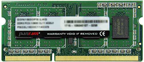CFD販売 ノートPC用メモリ DDR3-1600 (PC3-12800) 8GB*1枚 (8GB) 相性保証 無期限保証 1.35V対応 Panram D3N1600PS-L8G