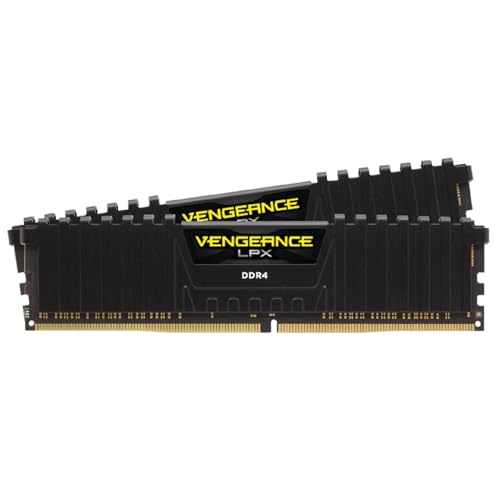 リランランメモリ CORSAIR DDR4 メモリモジュール VENGEANCE LPX Series ブラック 8GB×2