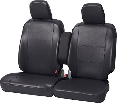 ボンフォーム(BONFORM) シートカバー グランドレザー 軽自動車 フロント2枚 ケイベンチフロント ブラック 4364-66BKの通販は