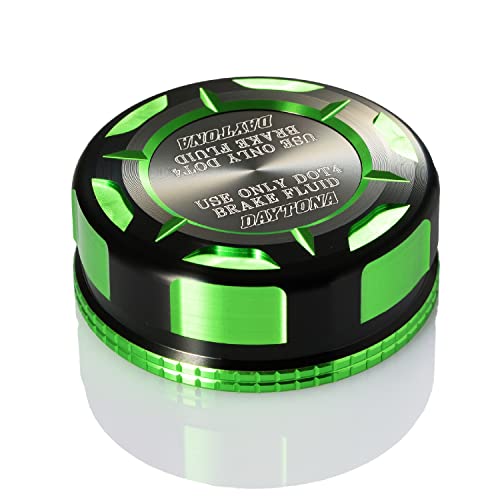 デイトナ(Daytona) PREMIUM ZONE(プレミアムゾーン) バイク用 マスターシリンダー キャップ NISSIN (ニッシン) φ42mm ライムグリーン 92735の通販は