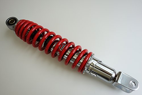 YSS(ワイエスエス) リアサスペンション アドレスV125/G/S クローム/レッド 5段階式スプリングプリロード V125-315-REDの通販は