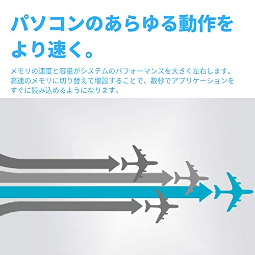 CFD販売 Crucial by Micron デスクトップPC用メモリ DDR4-2666 (PC4-21300) 8GB*2枚 288pin DIMM 無期限保証 相性保証 W4U2666CM-8Gの通販は CFD販売 Crucial by Micron デスクトップPC用メモリ DDR4-2666 (PC4-21300) 8GB*2枚 288pin DIMM 無期限保証 相性保証 W4U2666CM-8Gの通販は