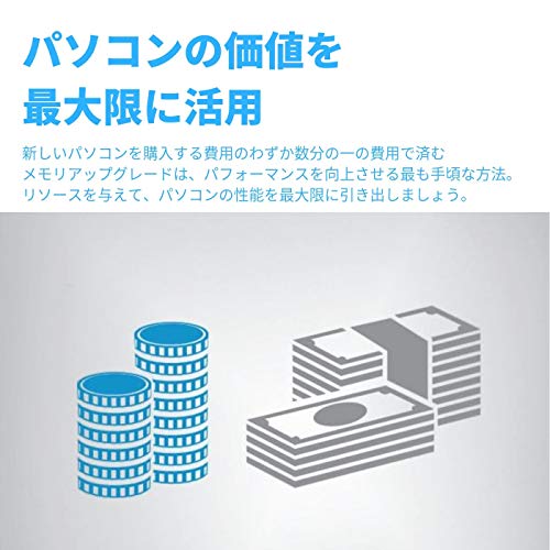 CFD販売 Crucial by Micron デスクトップPC用メモリ DDR4-2666 (PC4-21300) 8GB*2枚 288pin DIMM 無期限保証 相性保証 W4U2666CM-8Gの通販は CFD販売 Crucial by Micron デスクトップPC用メモリ DDR4-2666 (PC4-21300) 8GB*2枚 288pin DIMM 無期限保証 相性保証 W4U2666CM-8Gの通販は