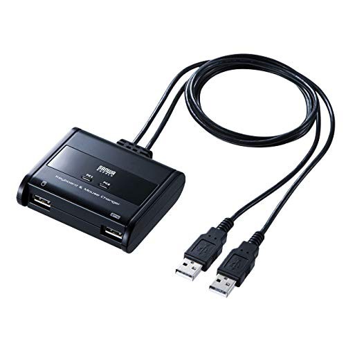 サンワサプライ(Sanwa Supply) キーボード・マウス用パソコン切替器(2:1) SW-KM2UUの通販は