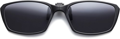 HUG OZAWA(ハグオザワ) GR-009C ブラックマット green glass（グリーングラス） 瞬間サングラス 折りたたみ式クリップオンサングラス 偏光レンズ GR-009C ブラックマット レンズ：グレーの通販は 4,717円