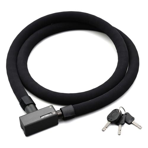 デイトナ(Daytona) バイク用 バイクロック φ20mm ストロンガースチールリンクロック 1800mm キーロックタイプ ブラック 97663の通販は