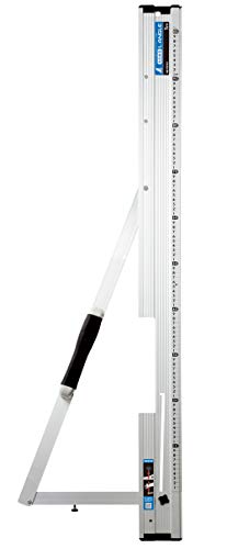 シンワ測定(Shinwa Sokutei) 丸ノコガイド定規 たためるエルアングル 1m メートル目盛 78102 シルバーの通販は