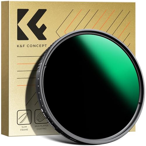 K&F Concept 62mm 可変NDフィルター ND3-ND1000 減光フィルター 360*無段階調節 24層ナノコーティング 撥水撥油 NANO-Dシリーズ 【メーカー直営店】の通販は 6,972円