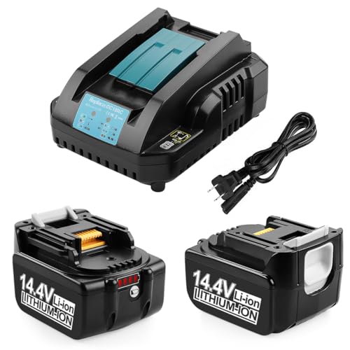 Ehomtikk マキタ14.4Vバッテリー DC18RC充電器セット マキタバッテリーBL1460B BL1415 BL1430 BL1440 BL1450 BL1460 BL1430Bなど対応 14.4V/18V充電器 DC18RC BL1460バッテリー 6,996円