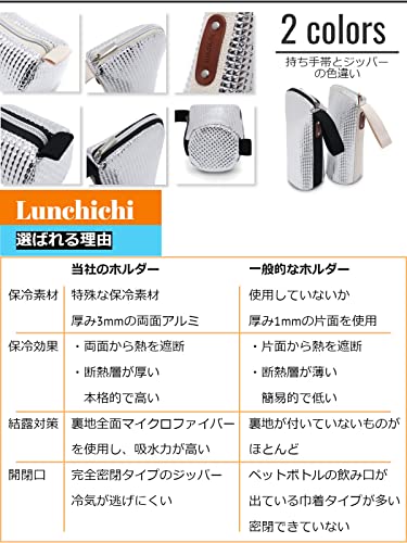 ペットボトルカバー保冷保温両面アルミシート使用☆ ペットボトル