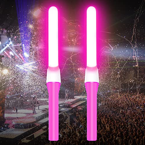 チアライト ペンライト コンサートライト 超高輝度 最新LEDライトバー 持続発光 ペンライト ライブ サイリウム 単色 応援ライト ヲタ芸用ペンライト 電池付き 繰り返し使え可能 日本語説明