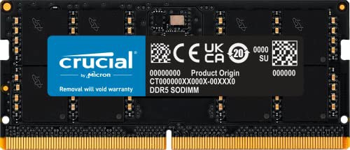 crucial 16GB DDR5-5600 SODIMM CL46(16Gbit) CT16G56C46S5の通販は
