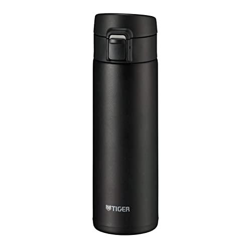 タイガー魔法瓶(TIGER) 水筒 480ml マグボトル ワンタッチ 軽量 ステンレスボトル 真空断熱 保温保冷 ブラック MKA-K048KK