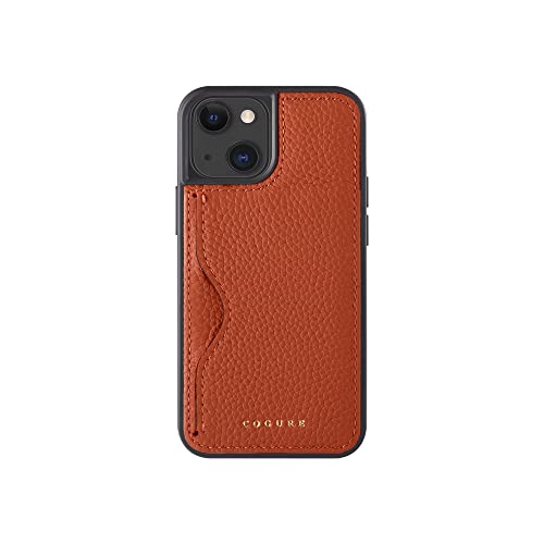 COGURE コグレ iPhone12Mini ケース 本革 シュリンクカーフレザー カード入れ シンプル おしゃれ ギフトボックス付き COPC1 オレンジ【Orange】の通販は 7,147円